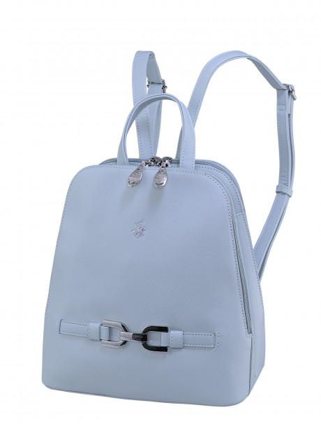 Рюкзак Beverly Hills Polo Club BH-3293-AZ, экокожа. Цвет: голубой