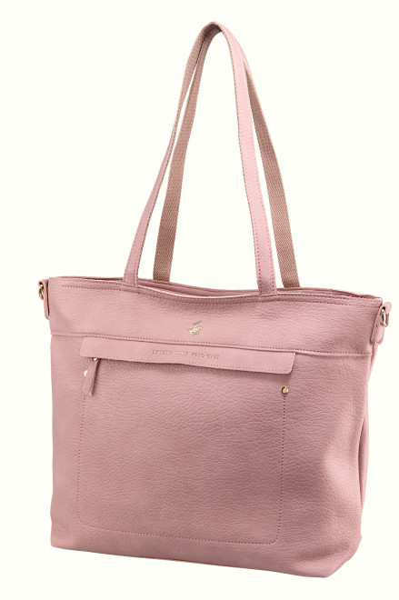 Сумка Beverly Hills Polo Club BH-3340-CI, экокожа. Цвет: розовый