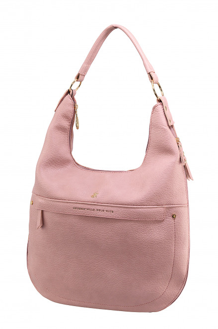 Сумка Beverly Hills Polo Club BH-3341-CI, экокожа. Цвет: розовый