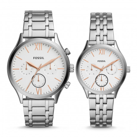 Набор мужские + женские часы Fossil BQ2468SET