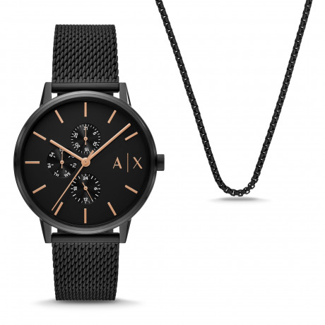 Набор: часы + колье Armani Exchange AX7162SET