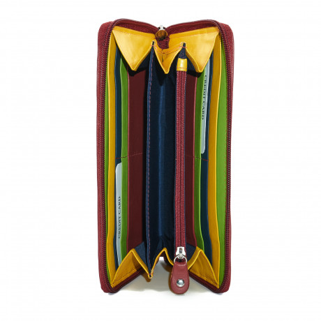 Кошелёк Beverly Hills Polo Club BH-2965-RS, натуральная кожа теленка. Цвет: красный