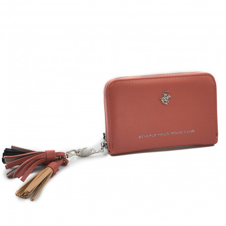 Кошелёк Beverly Hills Polo Club BH-3075-TC, экокожа. Цвет: терракотовый